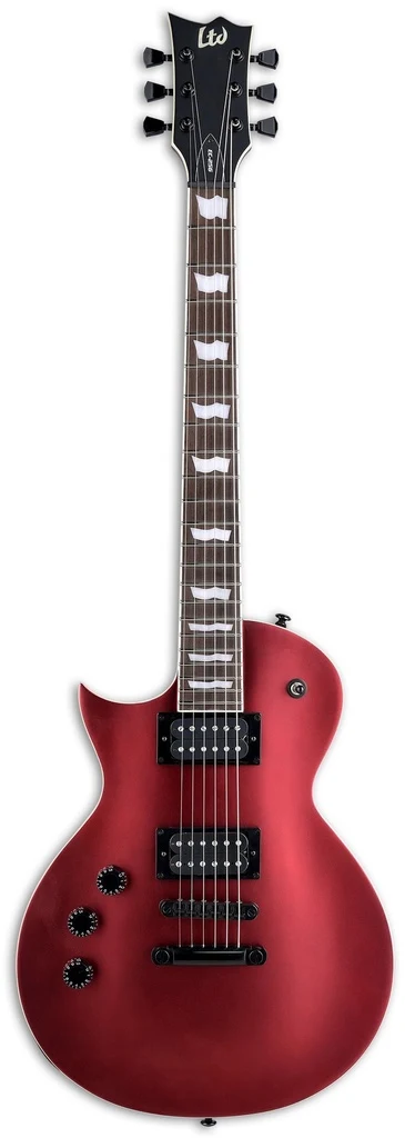 Guitarra eléctrica zurda LTD EC-256 Candy Apple Red Satin