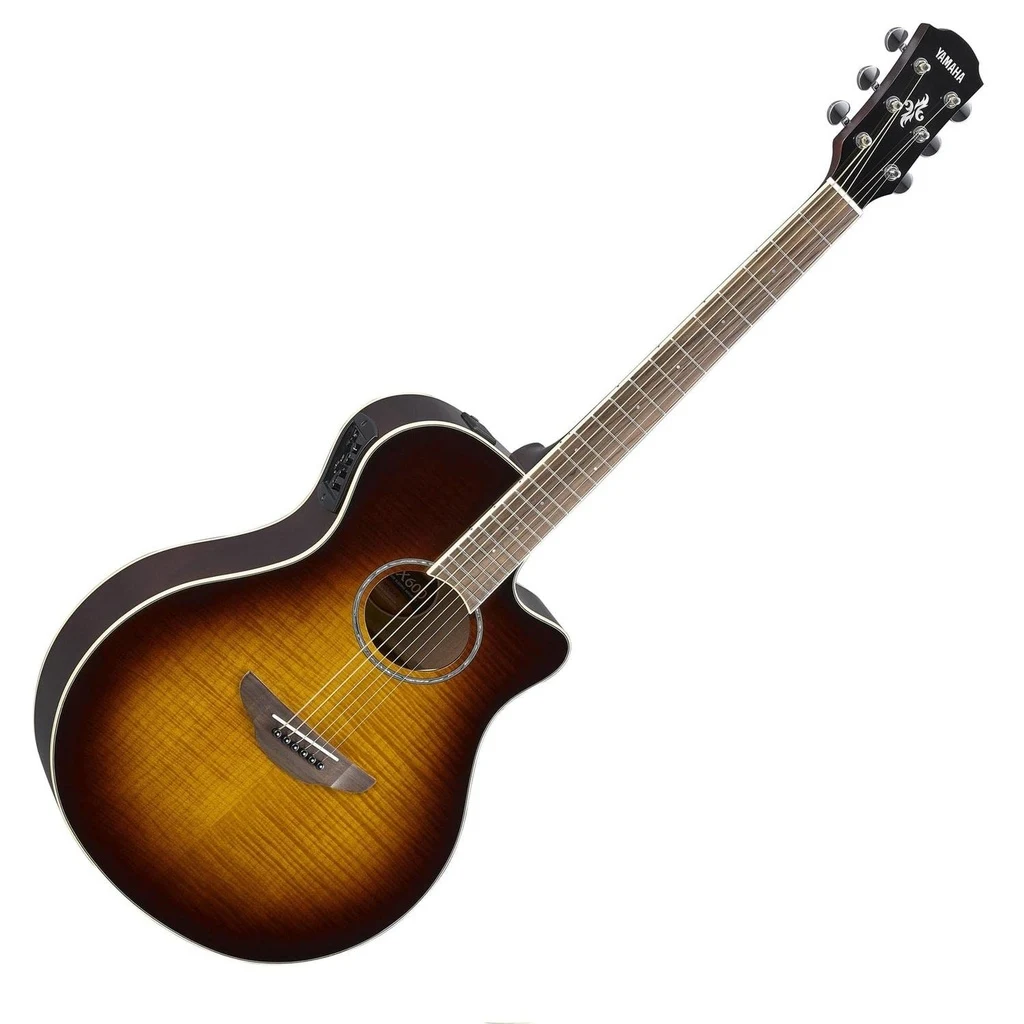 Guitarra Electroacústica Yamaha APX600FM TBS - Imagen 4