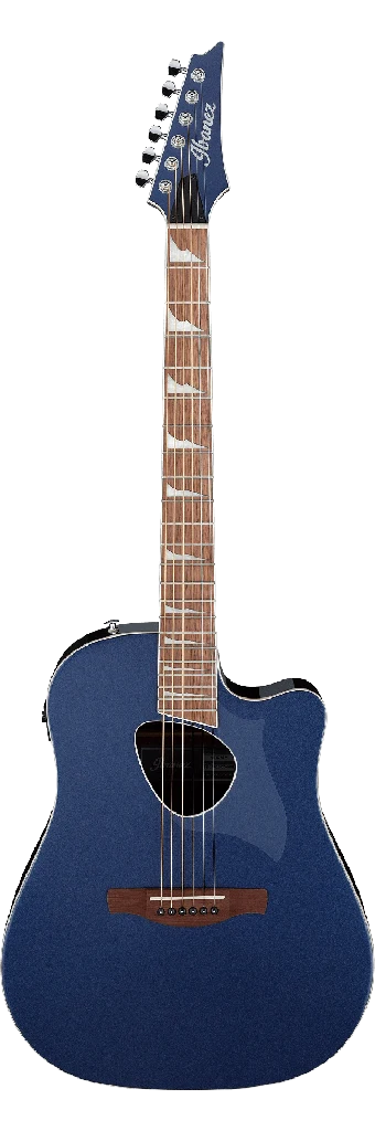 Guitarra Electroacústica Ibanez Altstar ALT30-NBM Color Azul Oscuro Metálico