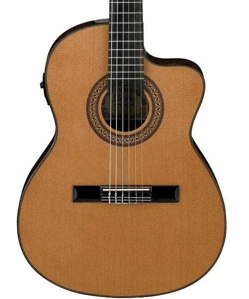 Guitarra electroacústica clásica Ibanez GA5TCE-AM color natural - Imagen 2