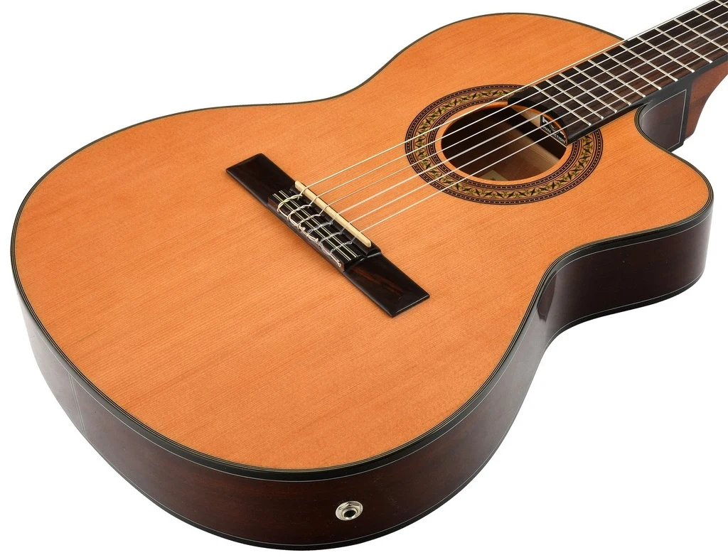 Guitarra electroacústica clásica Ibanez GA5TCE-AM color natural - Imagen 3