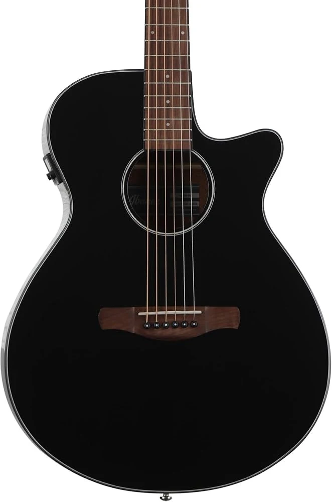 Guitarra Electroacústica Ibanez AEG50-BK Color Negro - Imagen 5