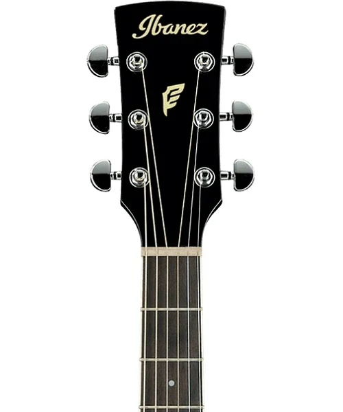 Guitarra electroacústica Ibanez PF15ECEBK color negro - Imagen 3
