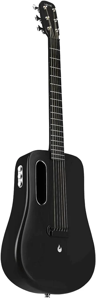 Guitarra Electroacústica de Fibra de Carbono Lava ME 2 BLK