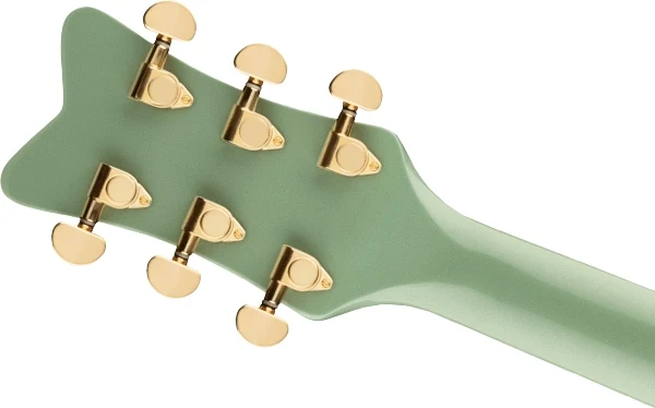 Guitarra Electroacústica Gretsch G5021E Rancher Penguin Parlor Mint Metallic - Imagen 4