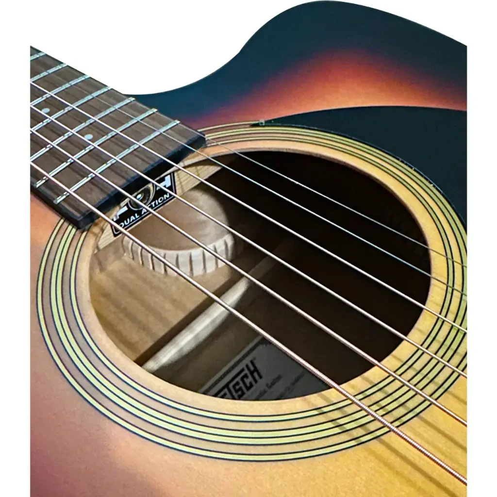 Guitarra Electroacústica Gretsch Prelude D100CE Sunburst - Imagen 5