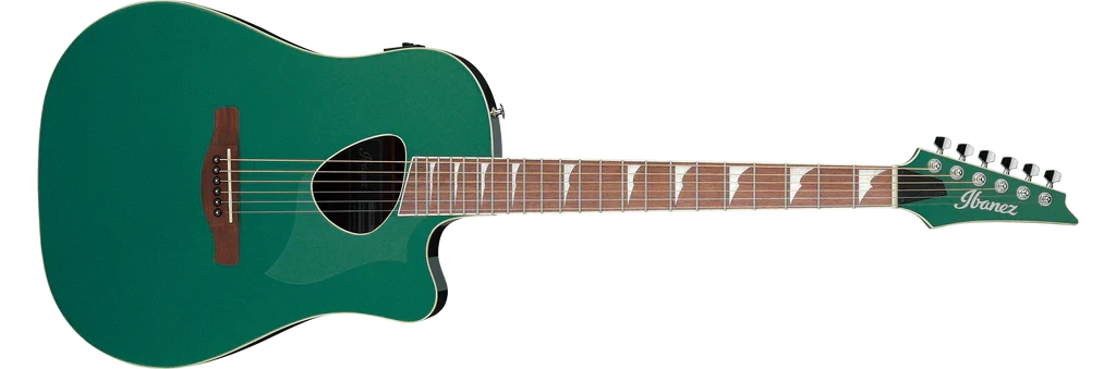Guitarra Electroacústica Ibanez ALT30-JGM Jade Green Metallic - Imagen 5