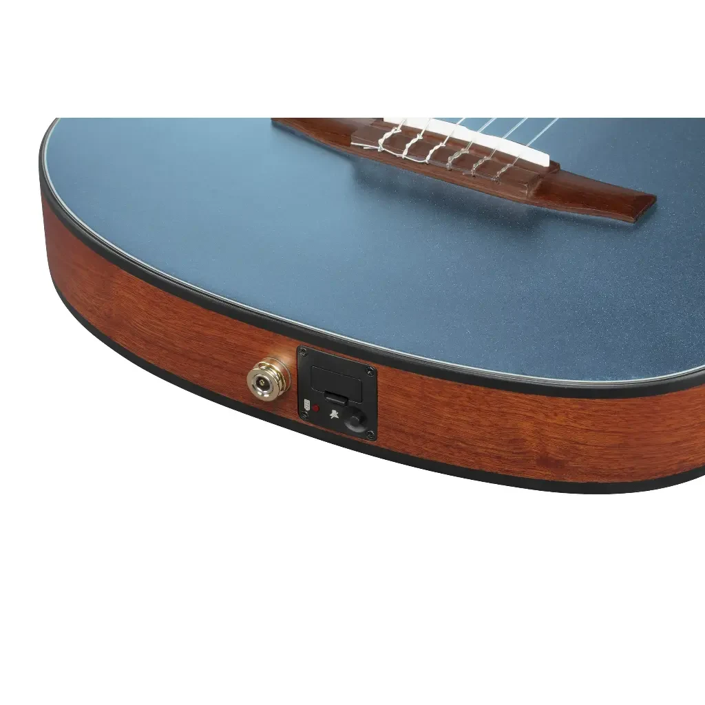 Guitarra Electroacústica Ibanez FRH10N-IBF Nylon Indigo Blue Flat - Imagen 5