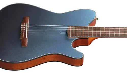 Guitarra Electroacústica Ibanez FRH10N-IBF Nylon Indigo Blue Flat - Imagen 6