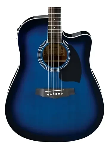 Guitarra Electroacústica Ibanez PF15ECETBS - Imagen 4