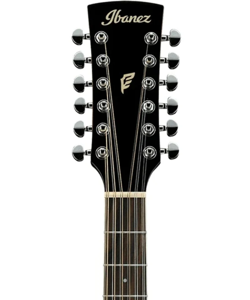 Guitarra Electroacústica Ibanez PF1512ECE Natural de 12 Cuerdas - Imagen 2