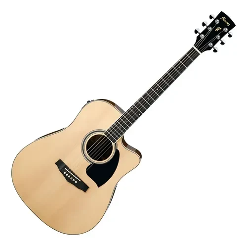 Guitarra Electroacústica Ibanez PF15ECENT Natural - Imagen 2