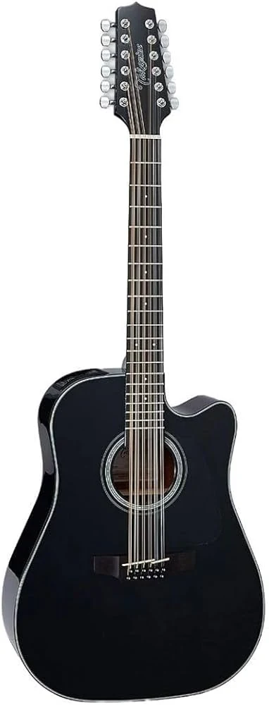 Guitarra Electroacústica Takamine de 12 Cuerdas GD30CE12-BLK