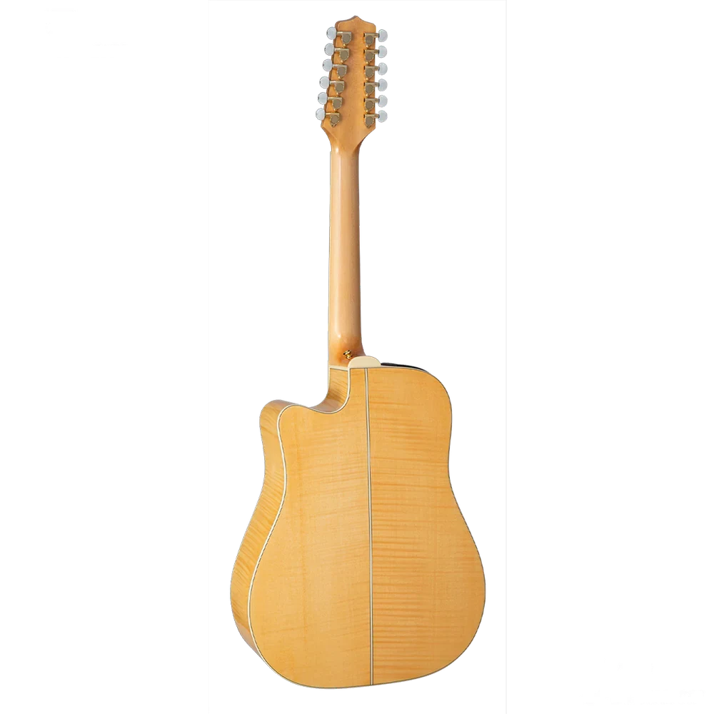Guitarra Electroacústica Takamine GD74CE12-U Natural con Funda - Imagen 2