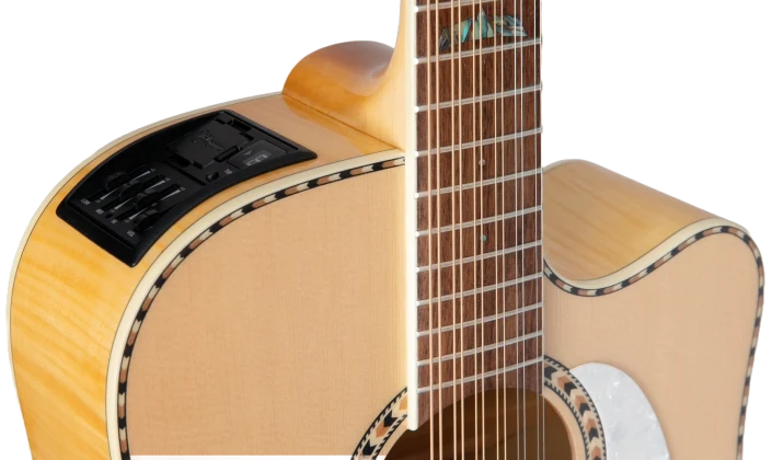 Guitarra Electroacústica Takamine GD74CE12-U Natural con Funda - Imagen 3