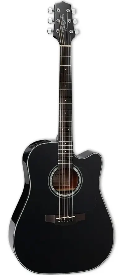 Guitarra Electroacústica Takamine GD30CE en Negro Brillante