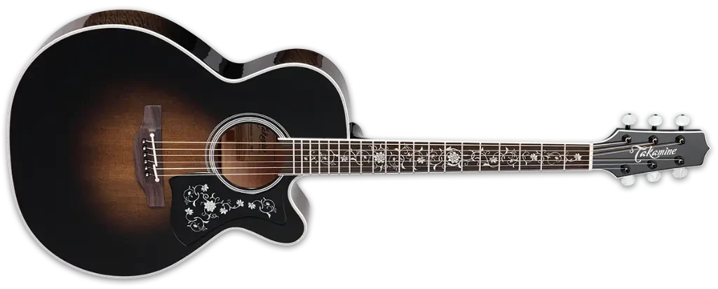 Guitarra Electroacústica Takamine EF450C TBB - Imagen 2