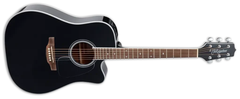 Guitarra Electroacústica Takamine GD34CE en Negro - Imagen 4