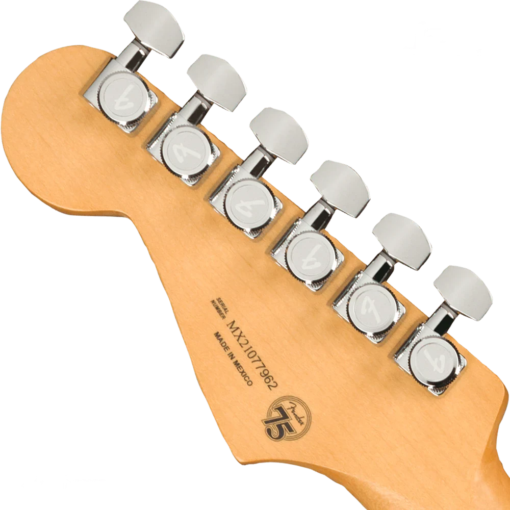 Guitarra Fender Player Plus Stratocaster HSS, diapasón de arce, Sunburst de 3 colores - Imagen 3