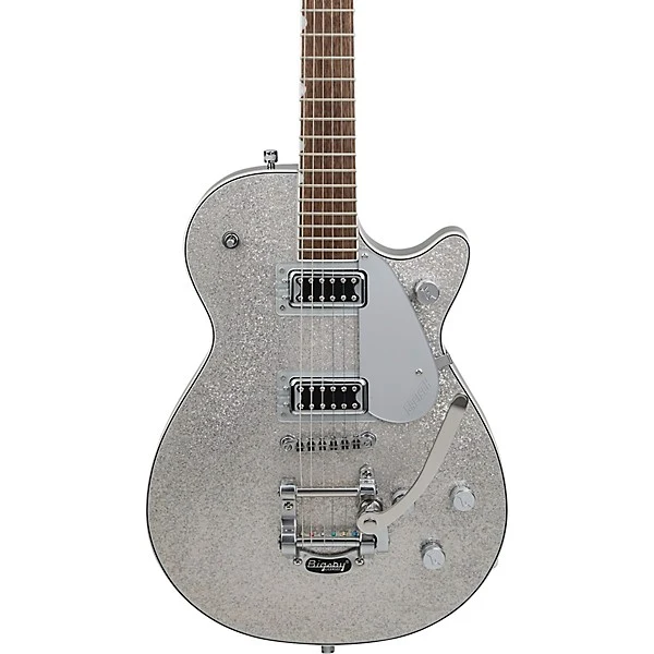 Guitarra Gretsch Electromatic Sparkle Jet FT Silver - Imagen 4
