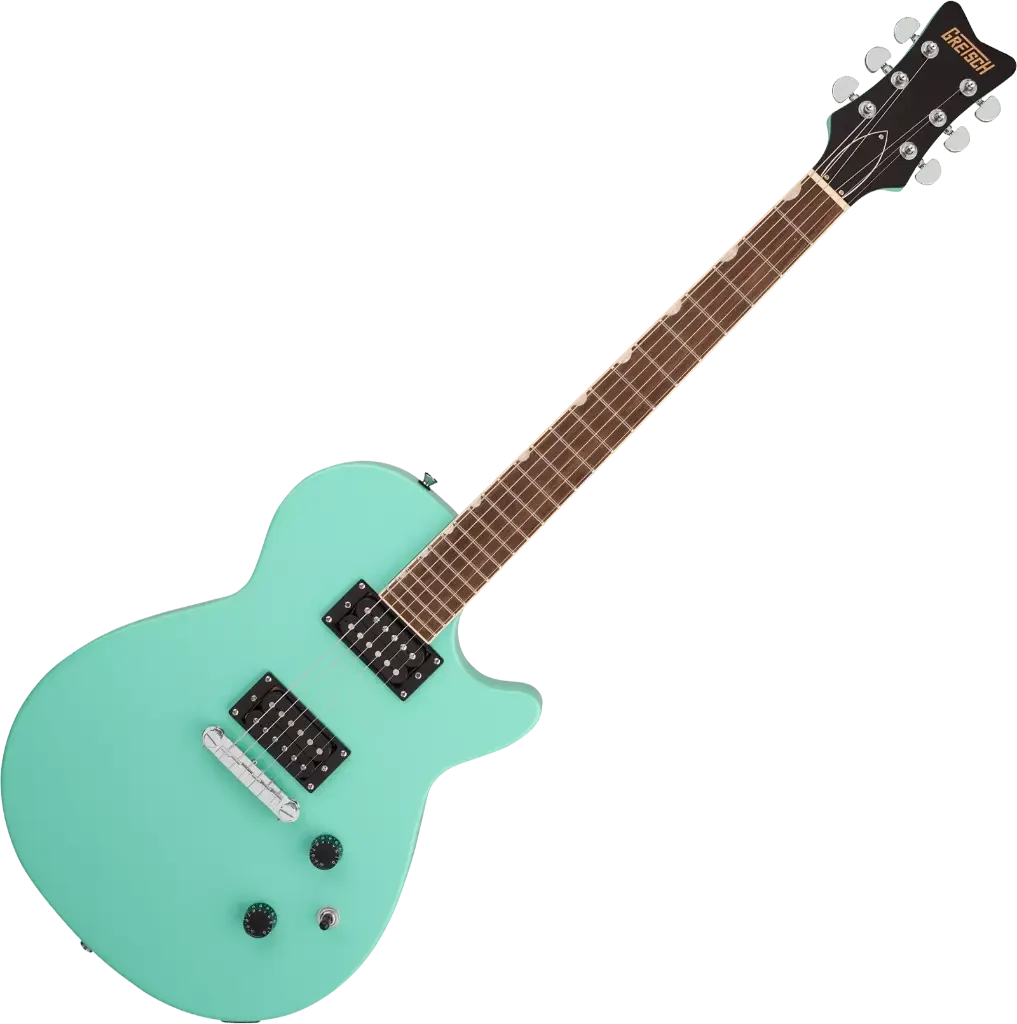 Guitarra Gretsch G2210 Streamliner Jet Club Surf Verde Menta - Imagen 4