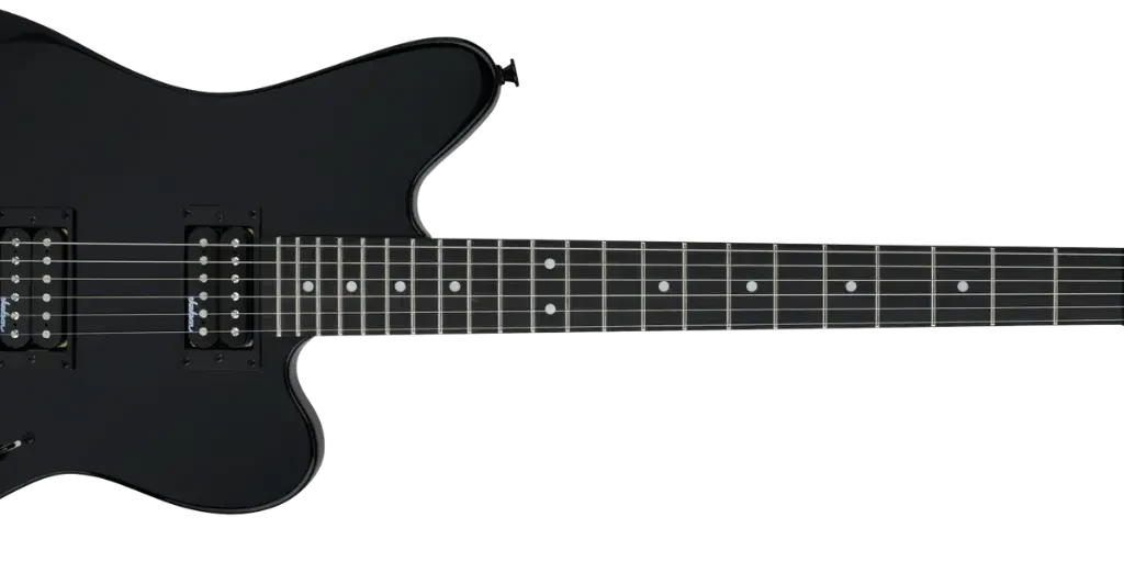 Guitarra eléctrica Jackson JS22 HT Surfcaster - Negro Brillante - Imagen 2