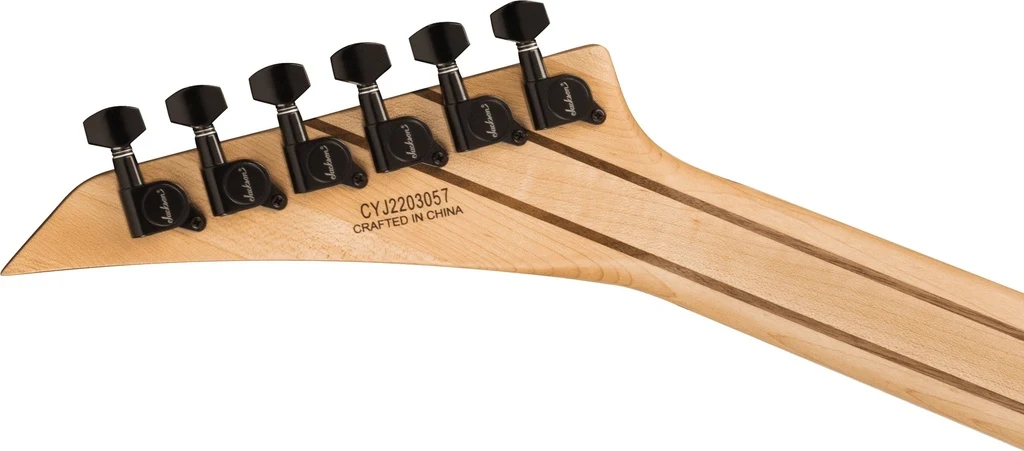 Guitarra eléctrica Jackson Pro Plus Dinky DKAQ Firestorm - Imagen 4