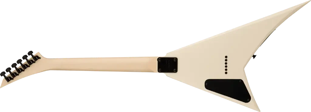Guitarra Jackson RR Minion JS1XM Blanco Nieve con Líneas Negras Decorativas - Imagen 3