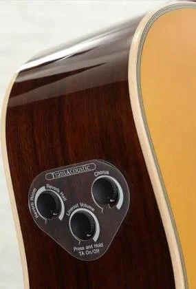 Guitarra Electroacústica TransAcoustic Yamaha LL-TA VT - Imagen 2