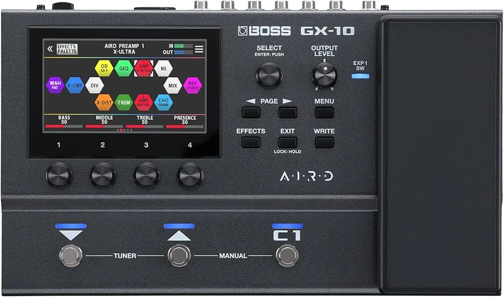 Procesador de Efectos BOSS GX-10 para Guitarra Eléctrica