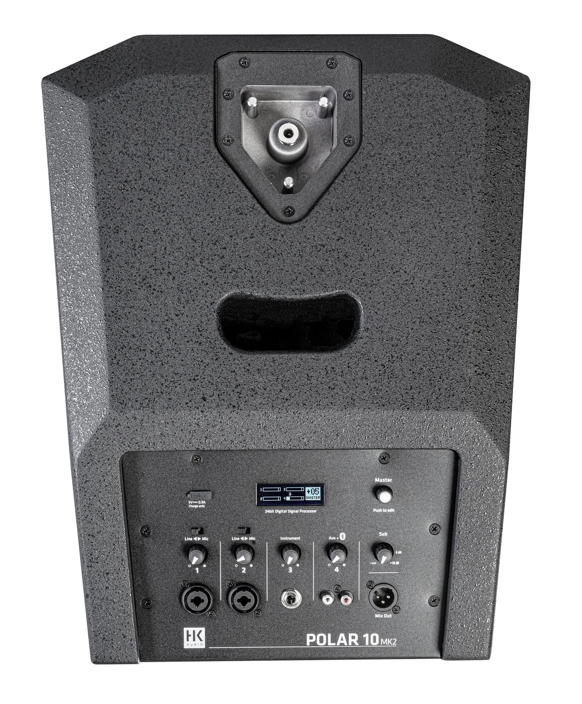 Columna de Audio Activa HK Polar 10 MK2 Negra con Bluetooth - Imagen 3