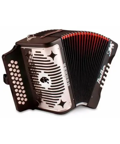 Acordeón Hohner Panther 12 Botones Sol/Do/Fa