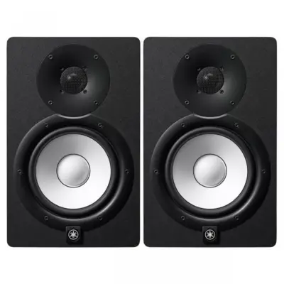 Par de Monitores de Estudio Yamaha HS7MP Edición Especial Aniversario Color Negro