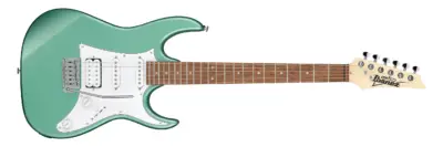 Guitarra Eléctrica Ibanez GRX40 en Verde Metálico Claro HSS