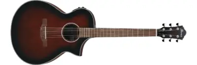 Guitarra Electroacústica Ibanez AEWC Dark Violin Sunburst