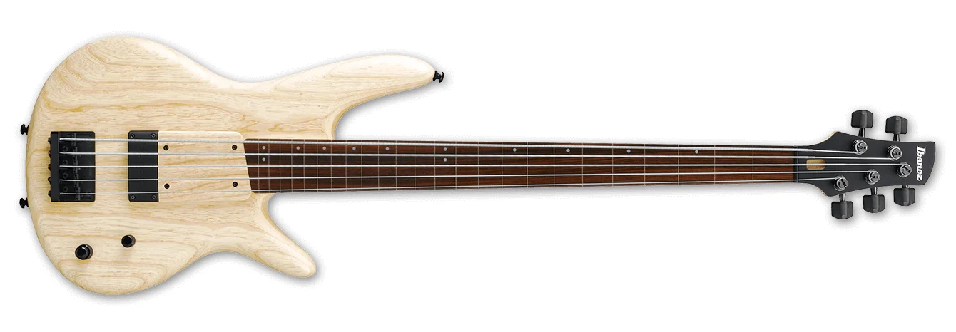 Bajo eléctrico fretless Ibanez GWB1005 Natural Flat