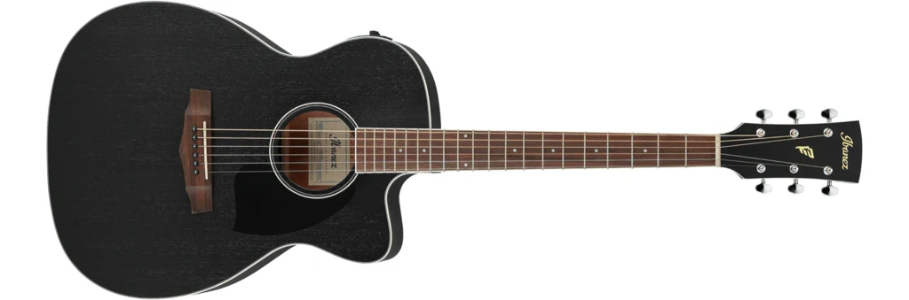 Ibanez PC14MHCE Guitarra Electroacústica Okoume Negra