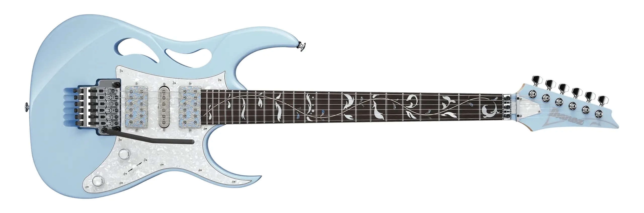 Guitarra eléctrica Ibanez PIA3761C Blue Powder Steve Vai