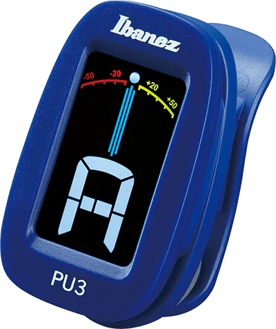 Afinador Cromático de Clip Ibanez PU3-BL