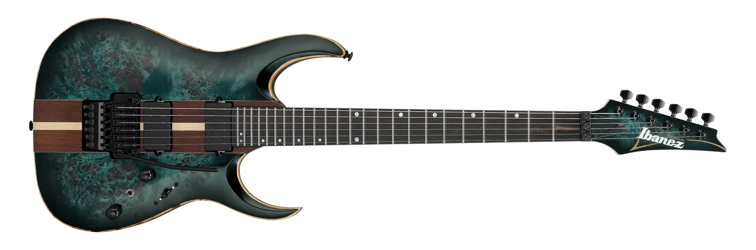Guitarra eléctrica Ibanez RGA20P1PB con diapasón de ébano