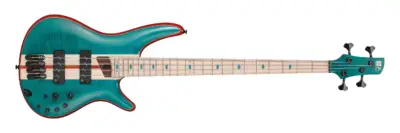 Bajo eléctrico Ibanez SR1420BCGL Premium color verde caribeño