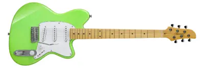 Guitarra eléctrica Ibanez Yvette Young YY10-SGS Slime Green Sparkle
