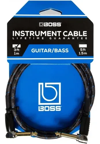 Cable para instrumento Roland BIC-3AA con conectores angulados