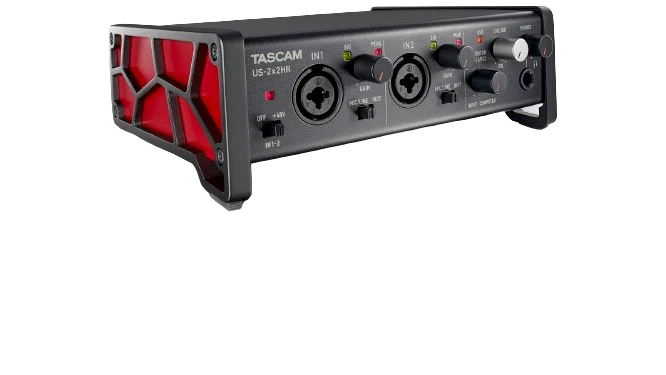 Interfaz de Audio USB Tascam US-2X2HR