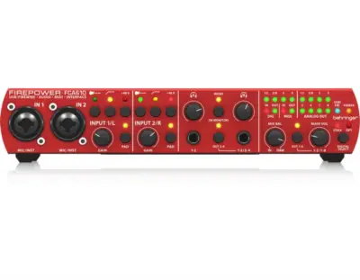 Interfaz de Audio Behringer Firepower FCA610