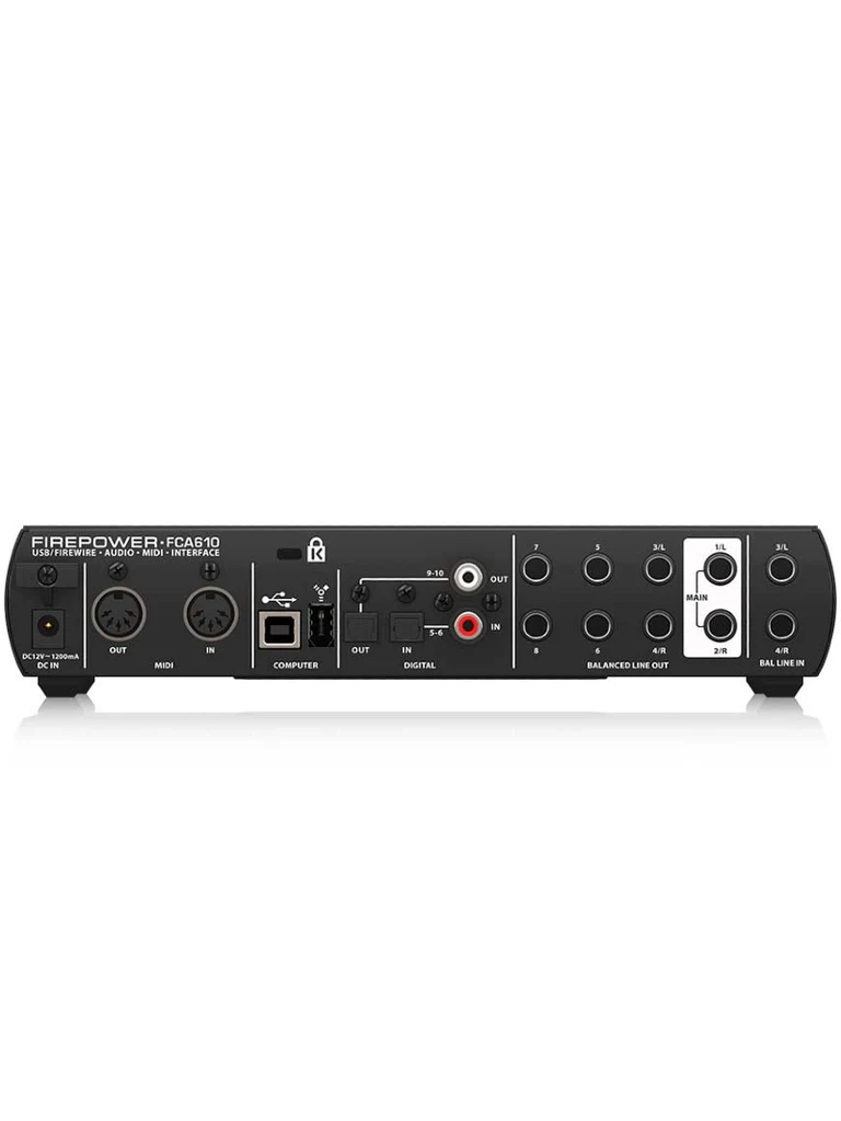 Interfaz de Audio Behringer Firepower FCA610 - Imagen 2