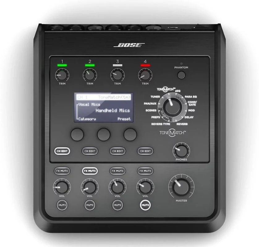 Mezcladora Digital Bose T4S ToneMatch de 4 Canales