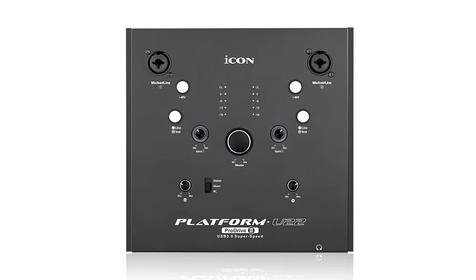 Interfaz de Audio de 2 Canales Platform U22