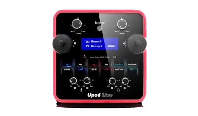 Interfaz de Audio IconDE de 3 Canales con DSP UPOD Live