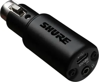 Interfaz de audio Shure MVX2U